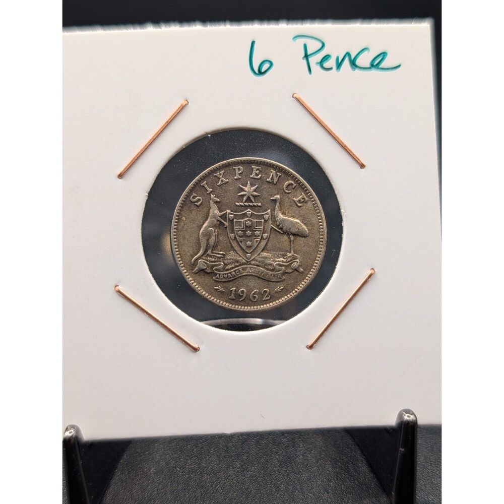 1962 Great Britain Sixpence • Queen Elizabeth II • Beautiful Tone • Pre‑Decimal